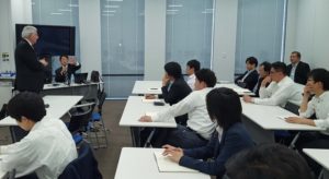 Ed presented at Kaneka, a $5 billion diversified company, at their world headquarters in Osaka, Japan.